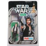 Palitoy Star Wars Han Solo Vintage Original Carded Figure