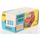 Original Corgi Toys Empty Box 333 R.A.C. International Sun Rally B.M.C. Mini-Cooper ‘S’