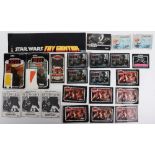 Vintage Star Wars Kenner Shelf Talker Display toy center and catalogues