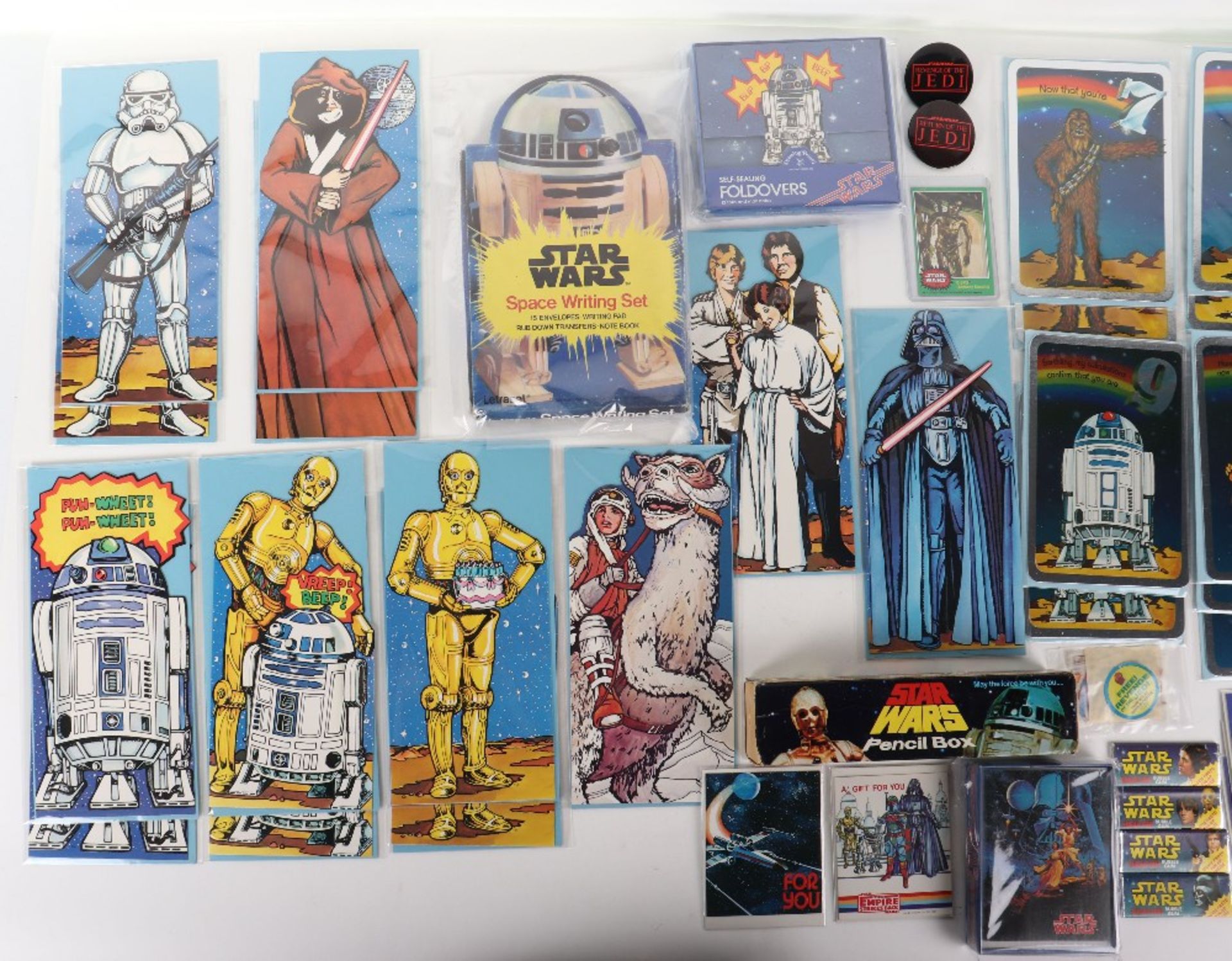 Vintage Star Wars stationery and Gary Kurtz product samples - Bild 2 aus 9