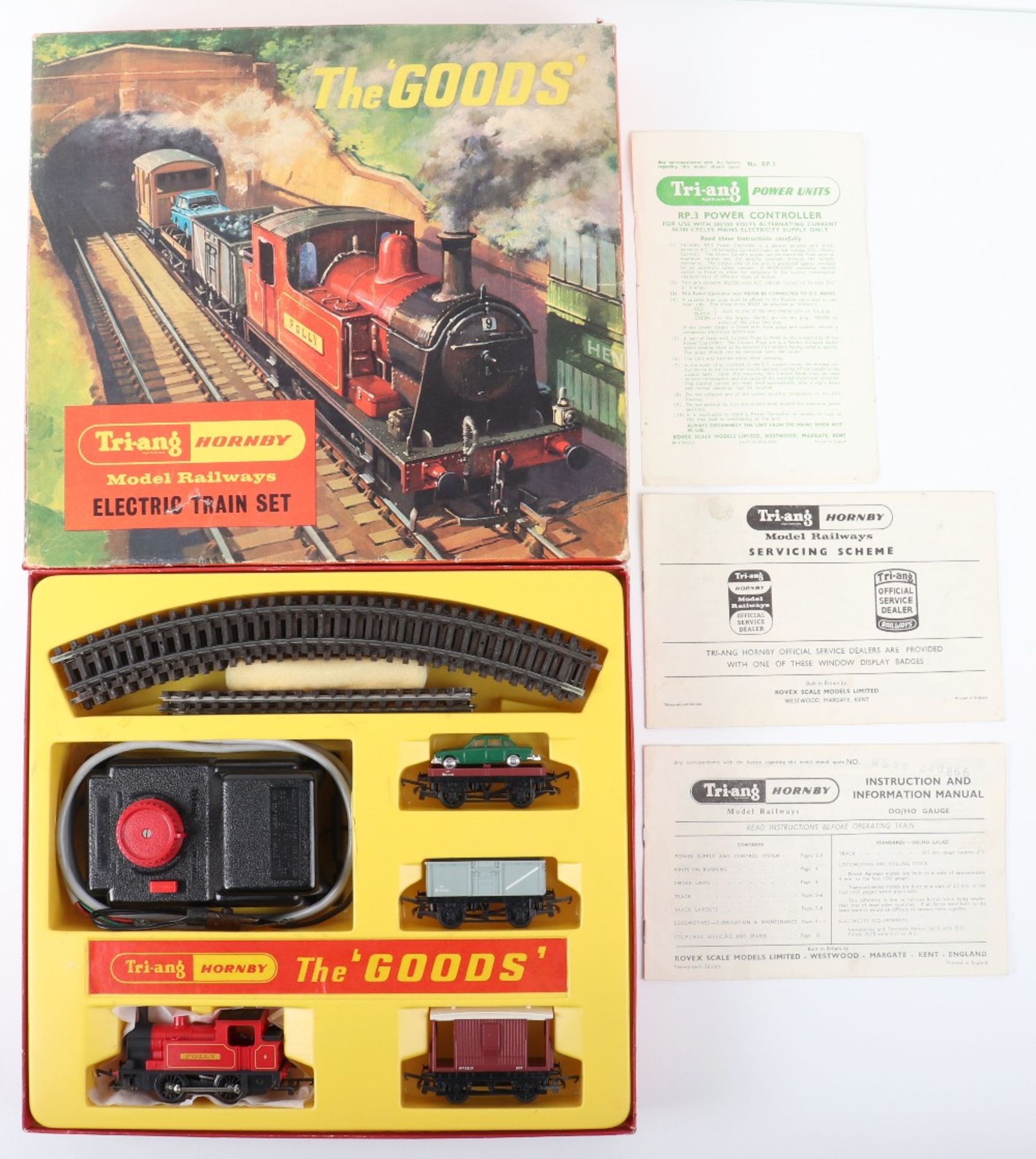Tri-ang 00 gauge RS.11 ‘The Goods’ train set,