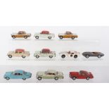 Playworn Corgi Toys cars