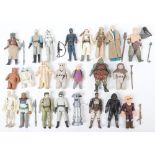 TWENTY THREE LOOSE 1ST -2ND-3RD WAVE VINTAGE STAR WARS FIGURES