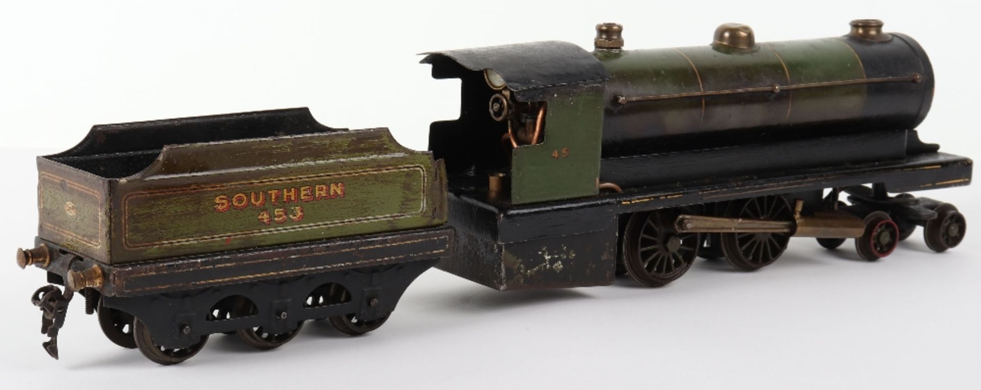 Bowman live steam 4-4-0 Southern locomotive and tender - Bild 4 aus 5