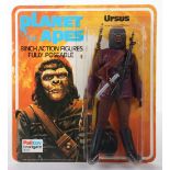 Palitoy Bradgate Division Mego Planet of The Apes Ursus Vintage Original Carded fully poseable Figu