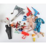 A Small Quantity Of Empire Made Thunderbirds Captain Scarlet Toy Spares