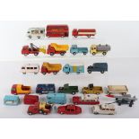 Playworn Corgi Toys vehicles