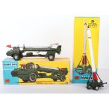 Boxed Corgi 1113 Corporal Guided missile on Erector vehicle