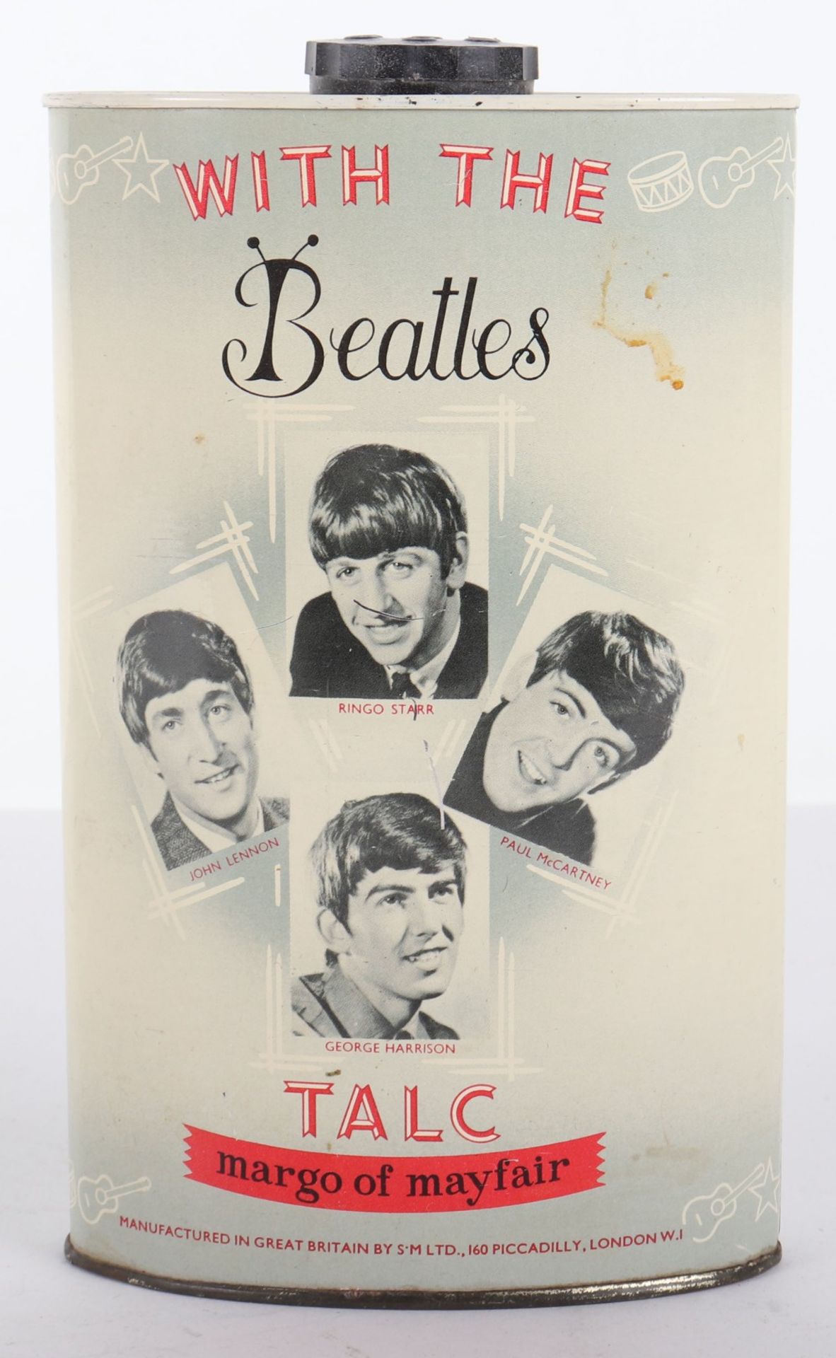 TALC Powder “with the Beatles” 1960s tin and blankets - Bild 2 aus 6