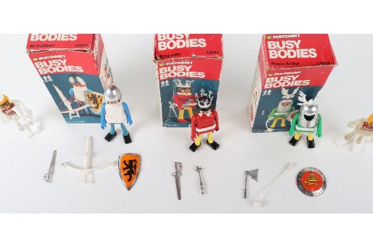 Vintage Boxed Mettoy Playcraft busy bodies figures - Image 2 of 5