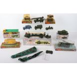 Dinky boxed Leyland Octopus wagon and Military vehicles