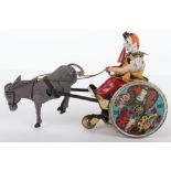 Lehmann (Germany) Tinplate Clockwork The Balky Mule Stubborn Donkey
