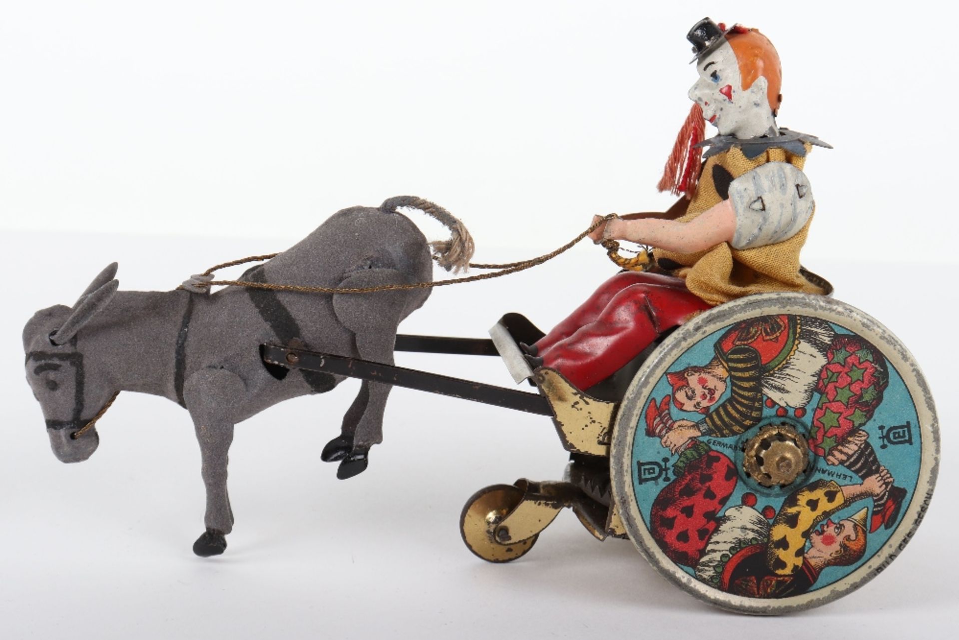 Lehmann (Germany) Tinplate Clockwork The Balky Mule Stubborn Donkey