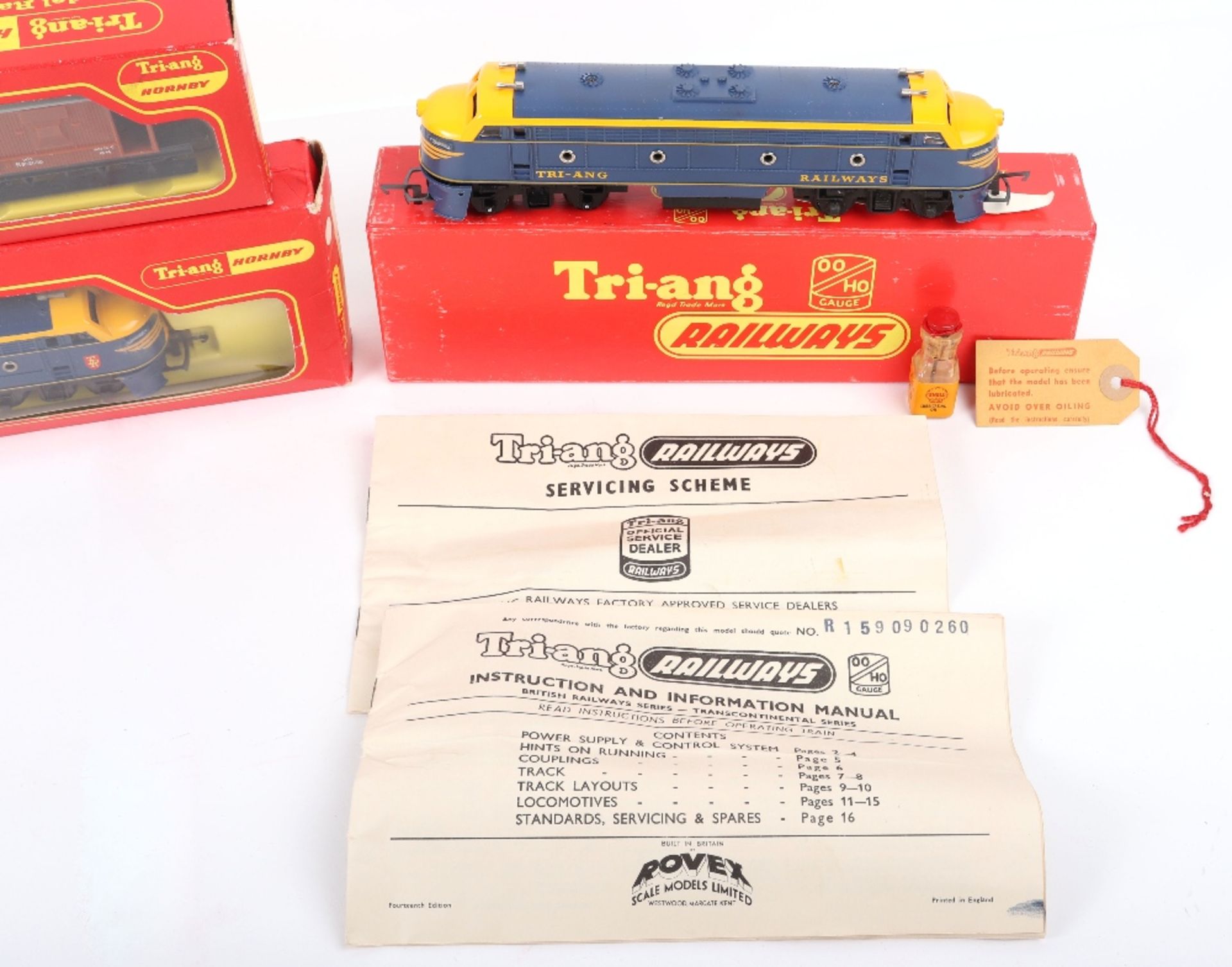 Tri-ang 00 gauge three boxed R.159 Double ended Diesel locomotives - Bild 4 aus 9