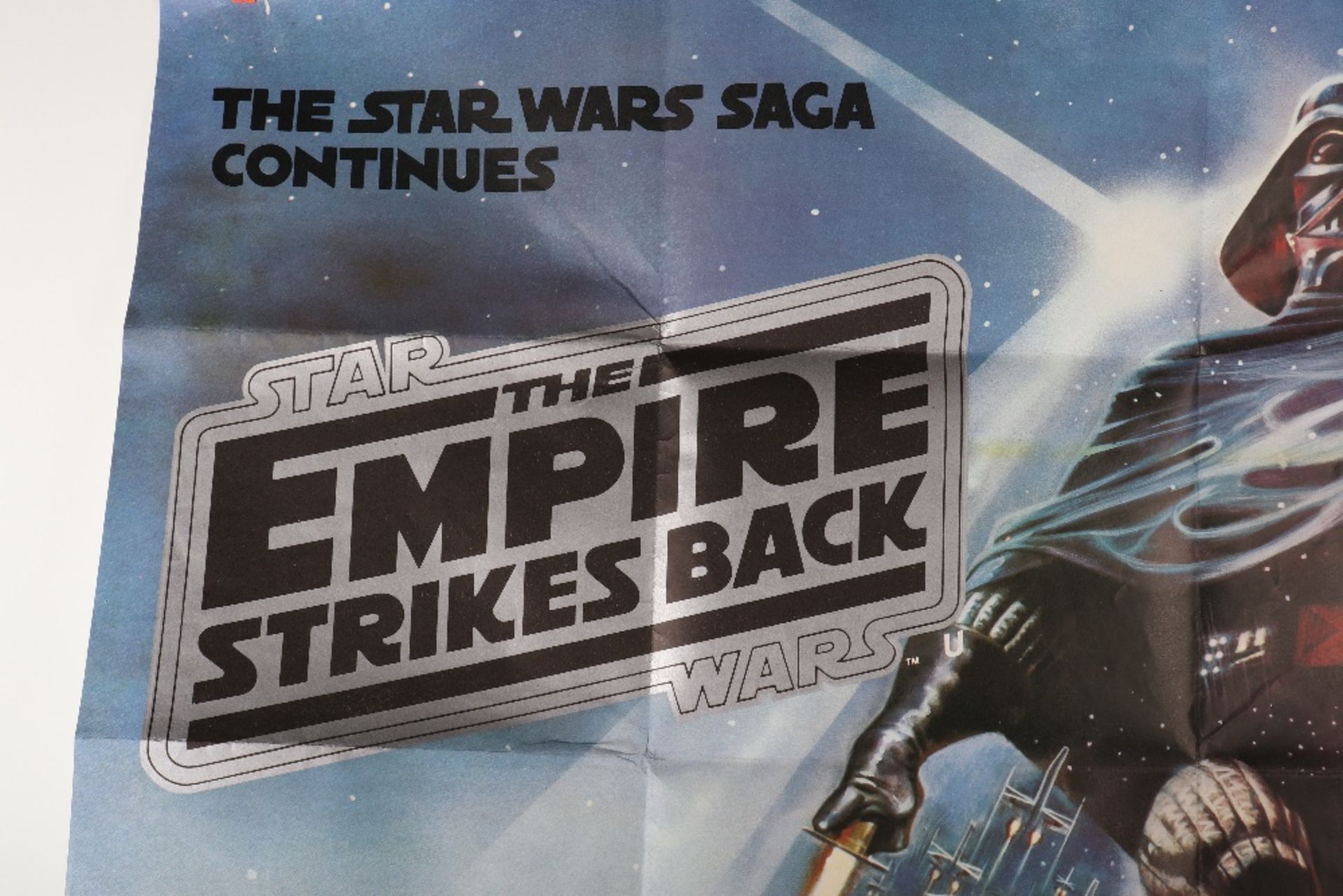 Star Wars The Empire Strikes Back 1980 UK Quad Original Film Poster - Image 5 of 8