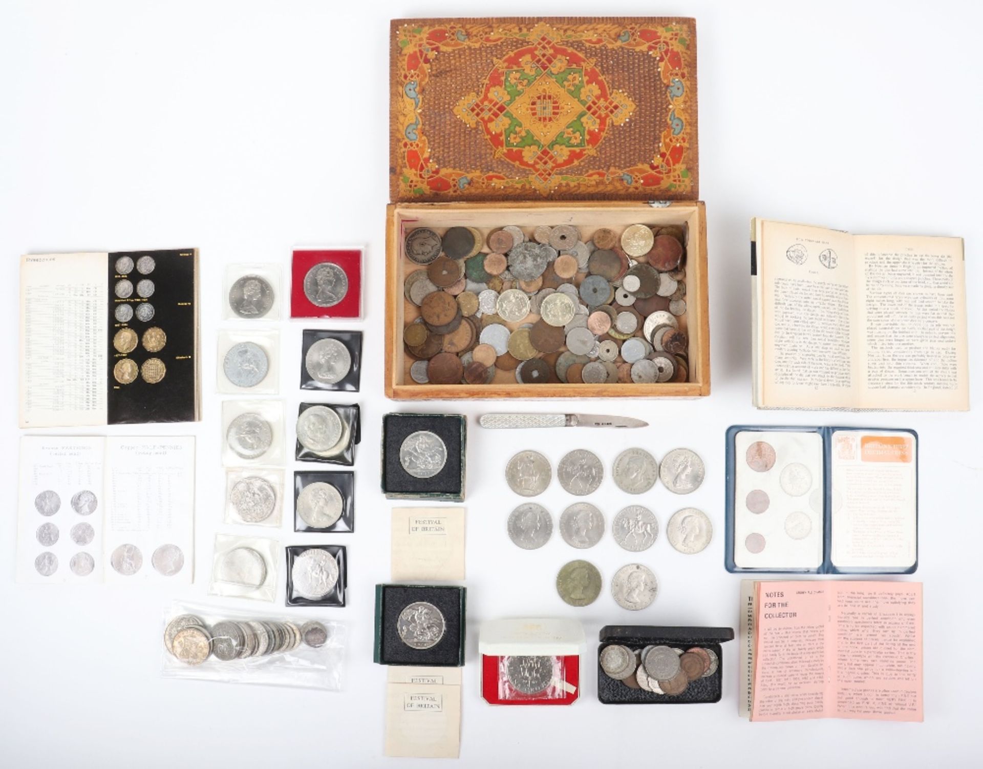 A selection of GB and world coins - Bild 2 aus 5