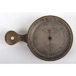 A late 19th/early 20th century pocket barometer, Elliot Bros