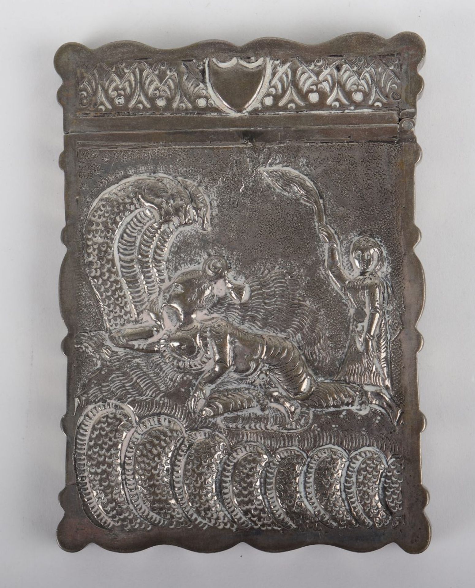 An Indian silver card case - Bild 2 aus 5