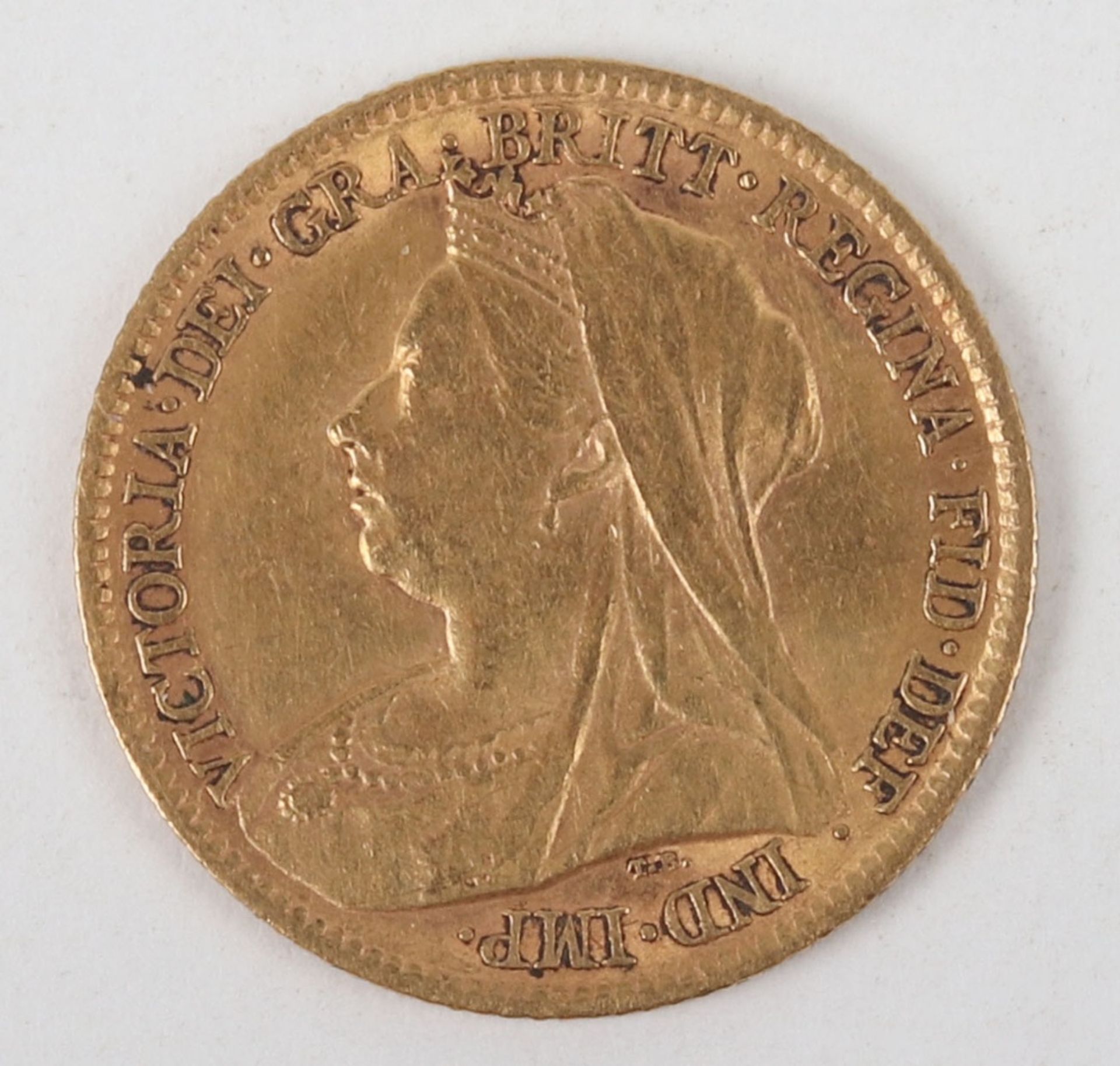 Victoria, 1898 Half Sovereign