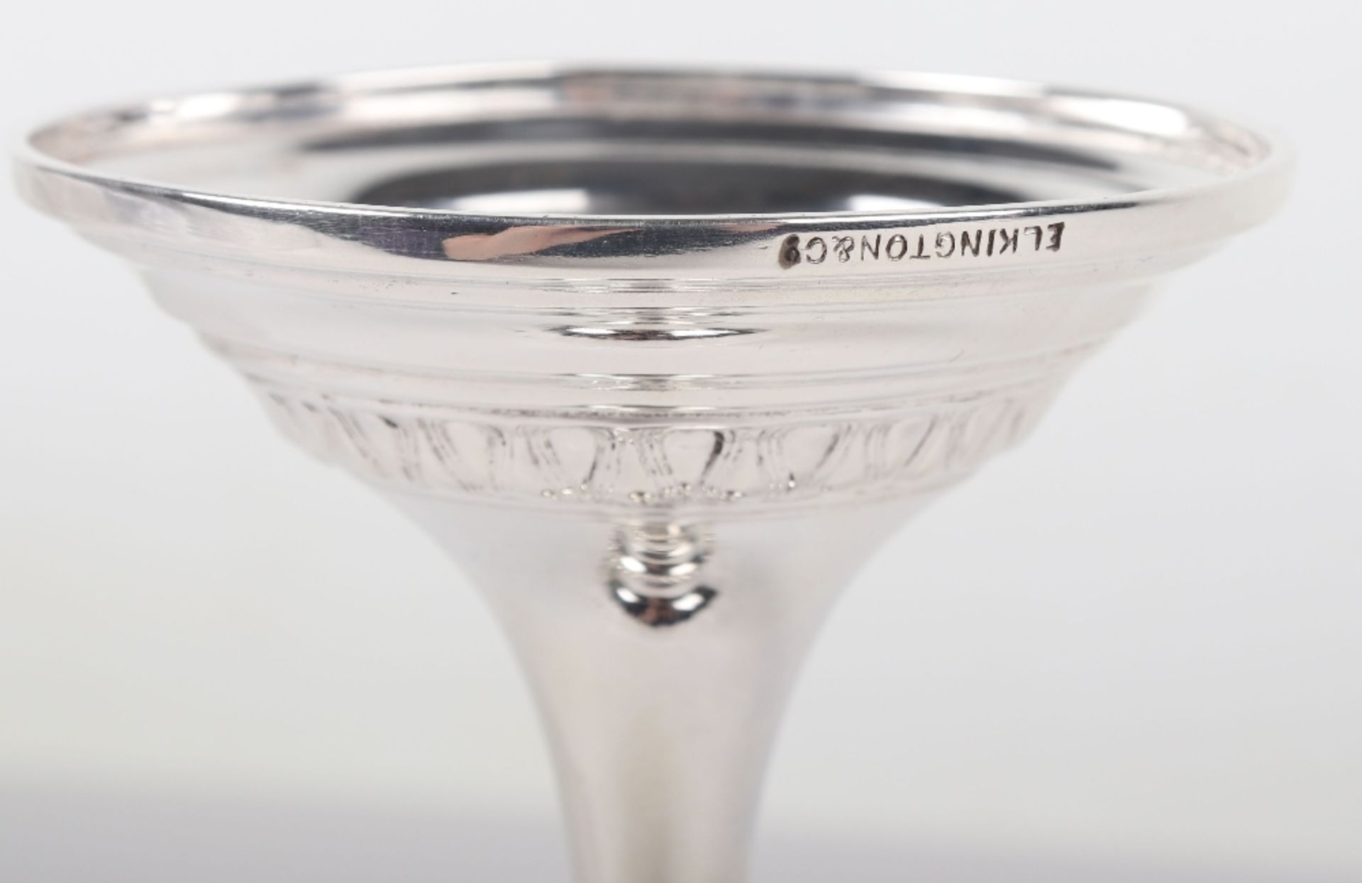 A Victorian silver goblet, Elkington & Co, Birmingham 1883 - Image 4 of 6