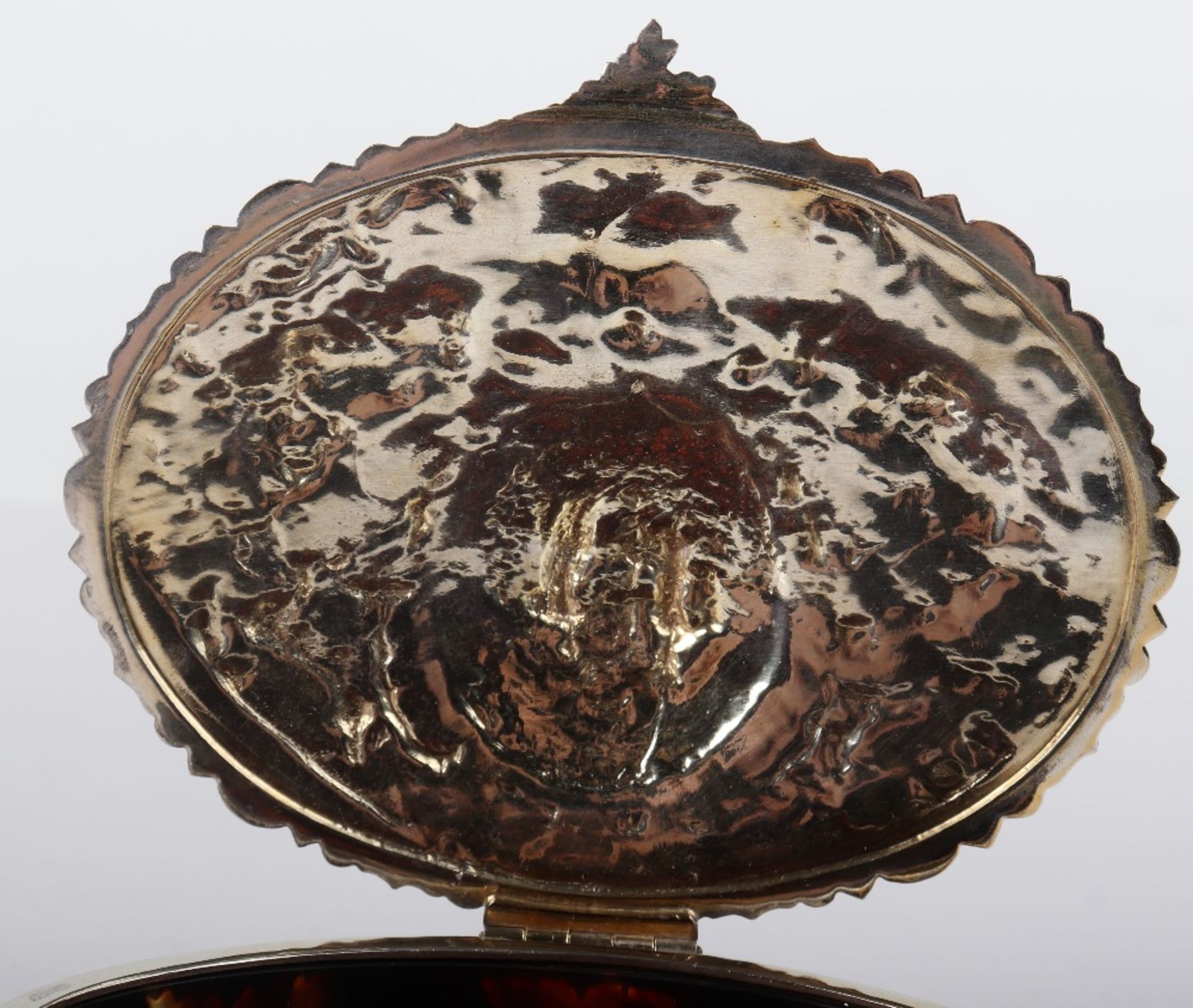 A fine Victorian silver tortoiseshell casket, George Fox, London 1893 - Image 6 of 8