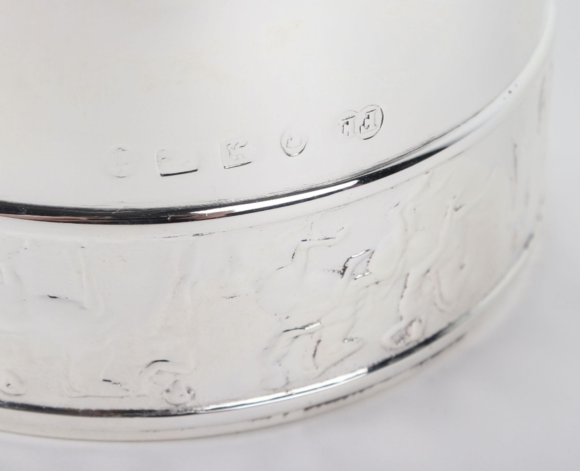 A Victorian silver goblet, Elkington & Co, Birmingham 1883 - Image 3 of 6