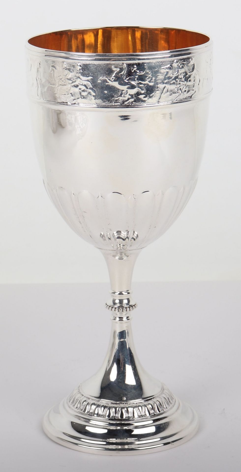 A Victorian silver goblet, Elkington & Co, Birmingham 1883