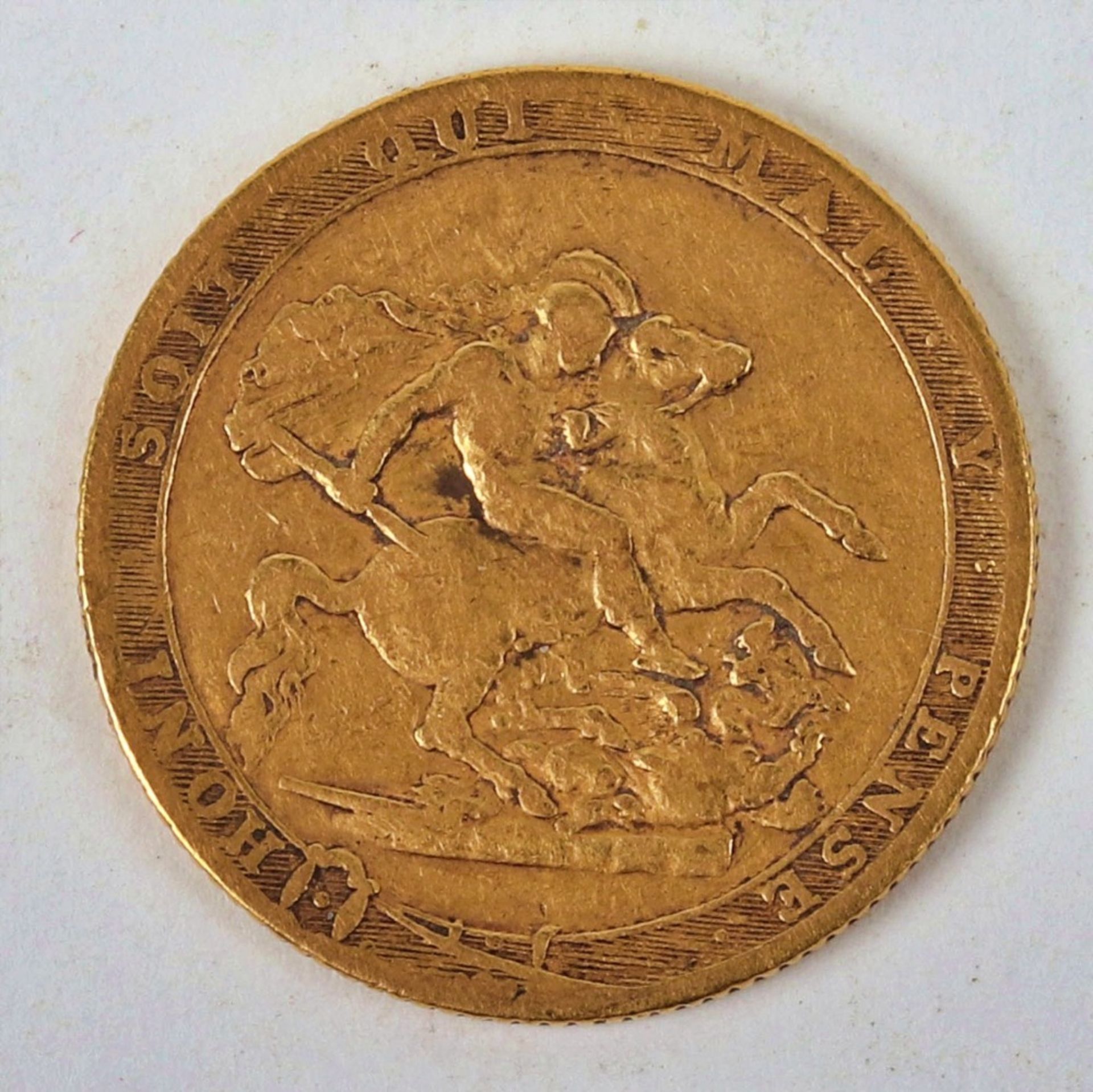 George III, 1817 Sovereign - Bild 2 aus 2