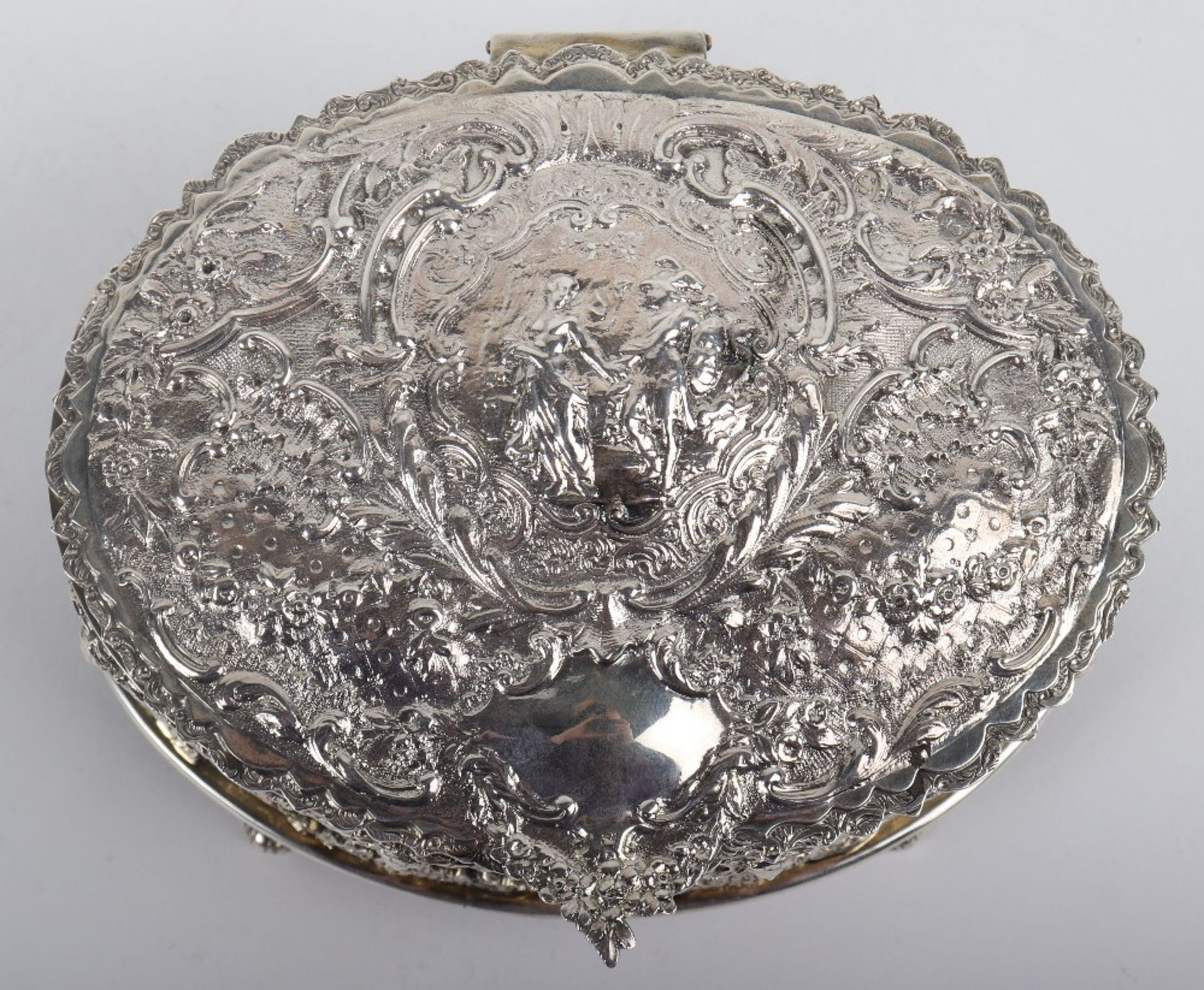 A fine Victorian silver tortoiseshell casket, George Fox, London 1893 - Image 3 of 8