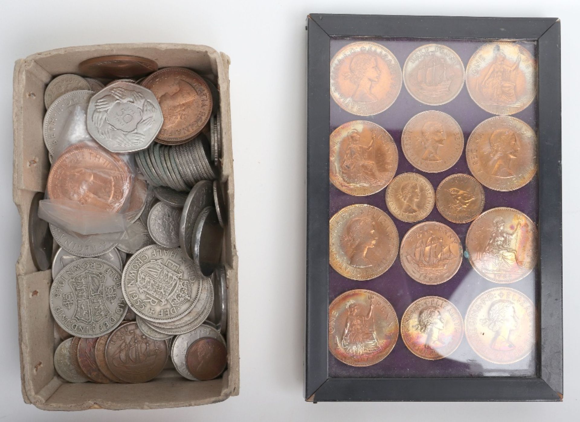 A briefcase of GB and world coinage - Bild 7 aus 7