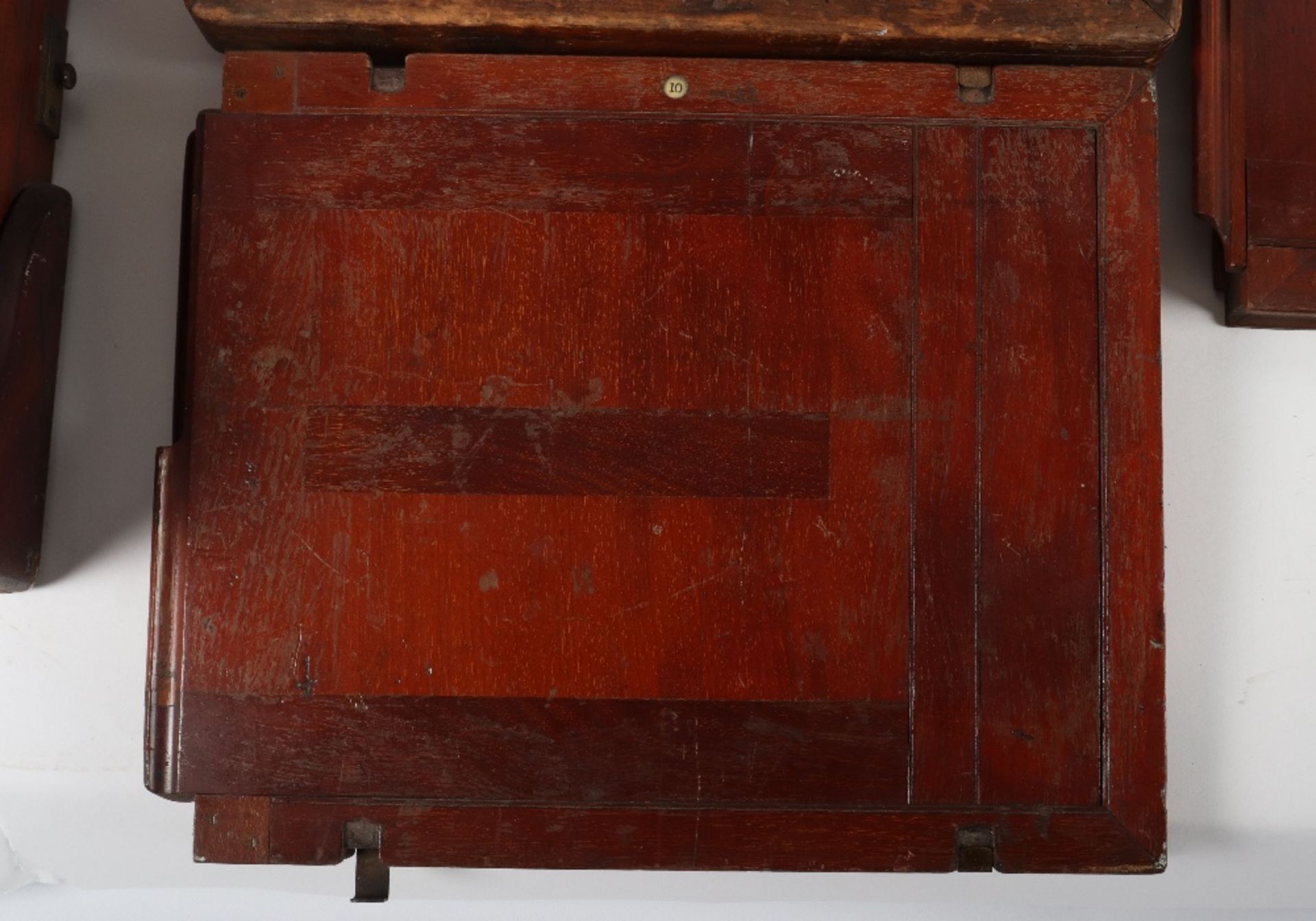 A 19th century mahogany plate camera (no lens), parts only - Bild 4 aus 12