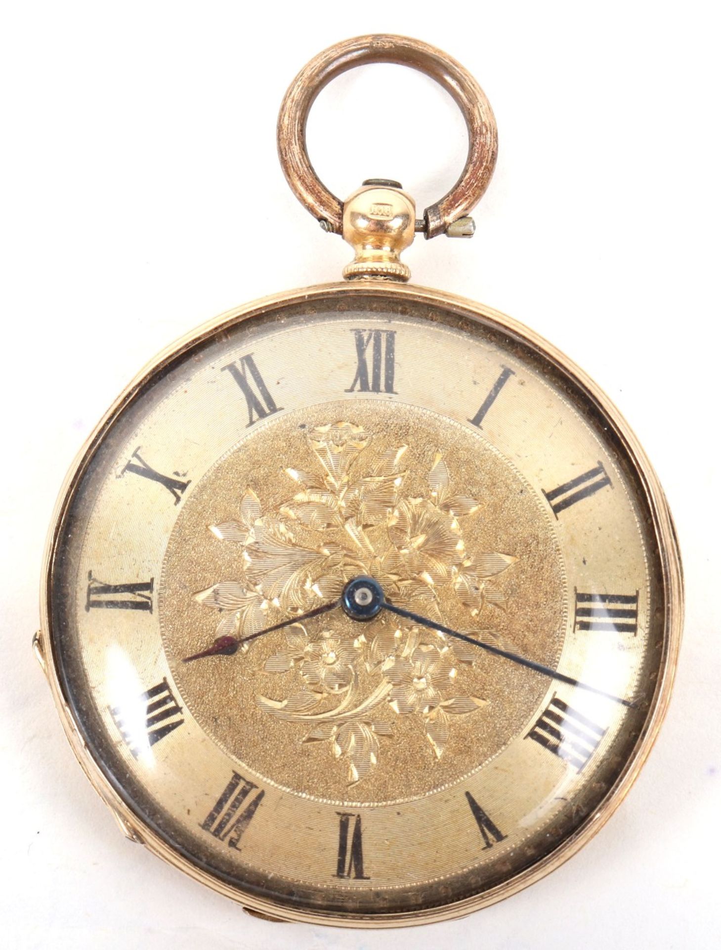 A ladies 18ct gold pocket watch, 34.18g, with a ladies 9ct gold pocket watch, 43.15g, with two 9ct g - Bild 3 aus 21