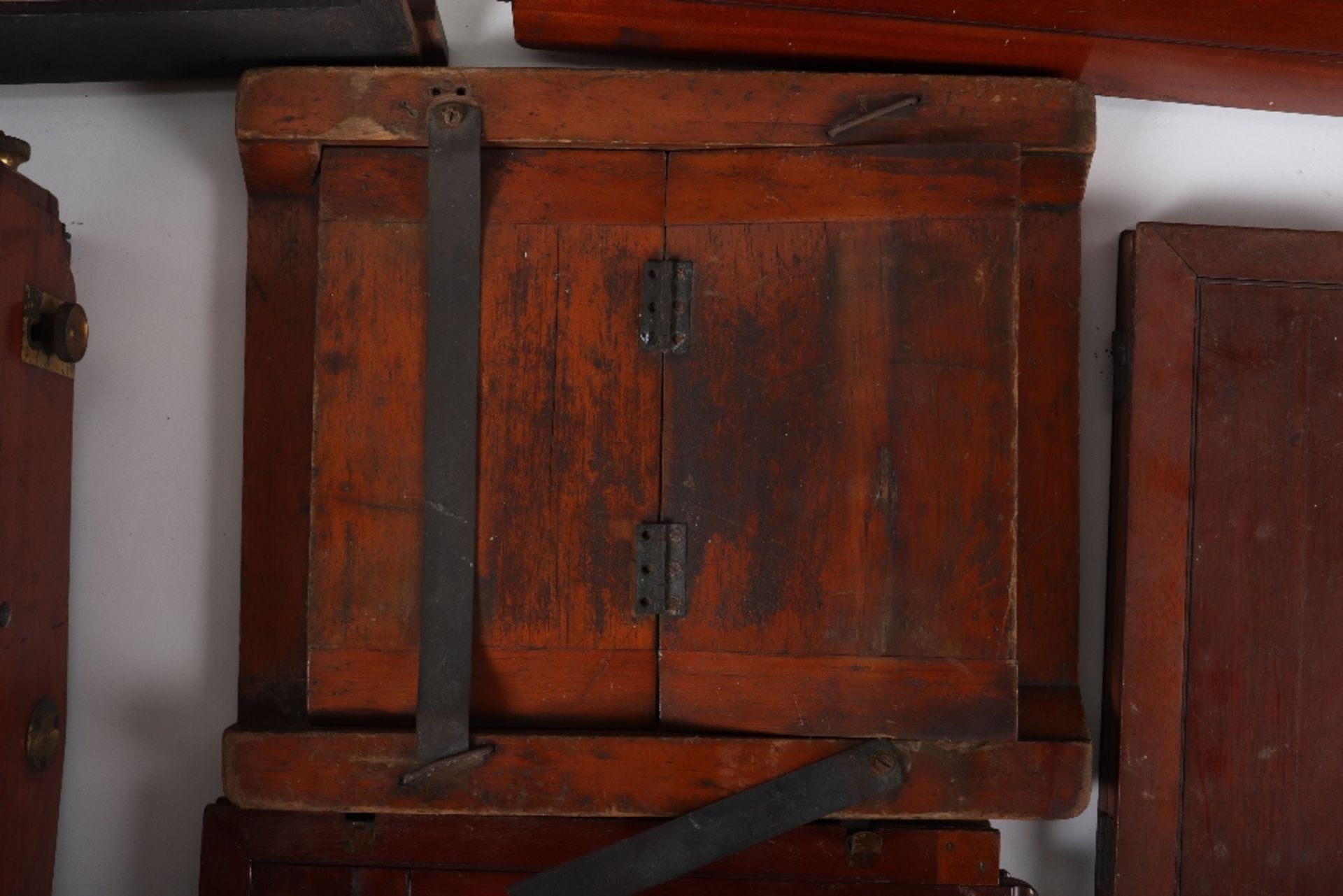 A 19th century mahogany plate camera (no lens), parts only - Bild 12 aus 12