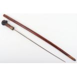 A malacca sword stick