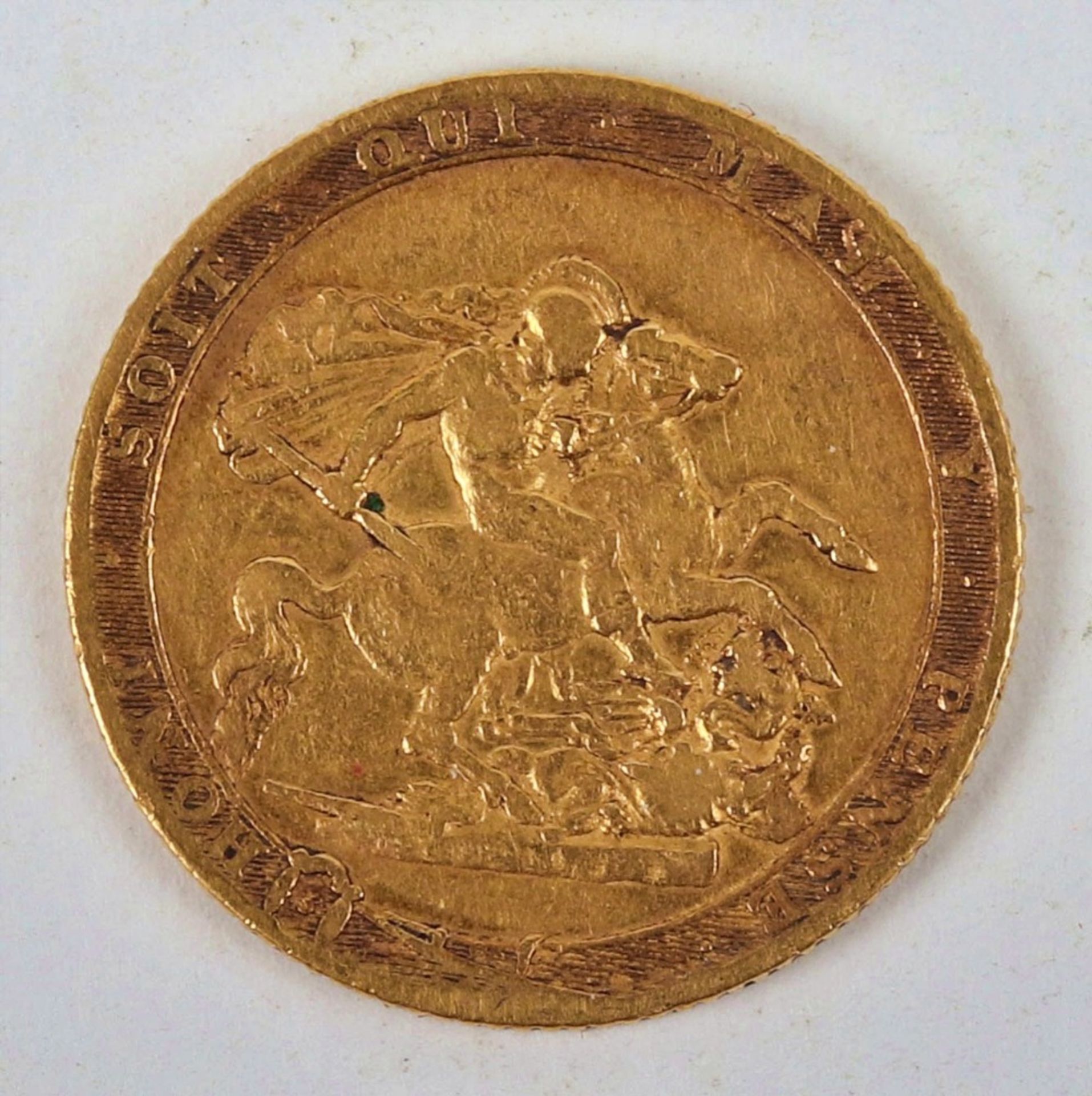 George III, 1820 Sovereign - Bild 2 aus 2