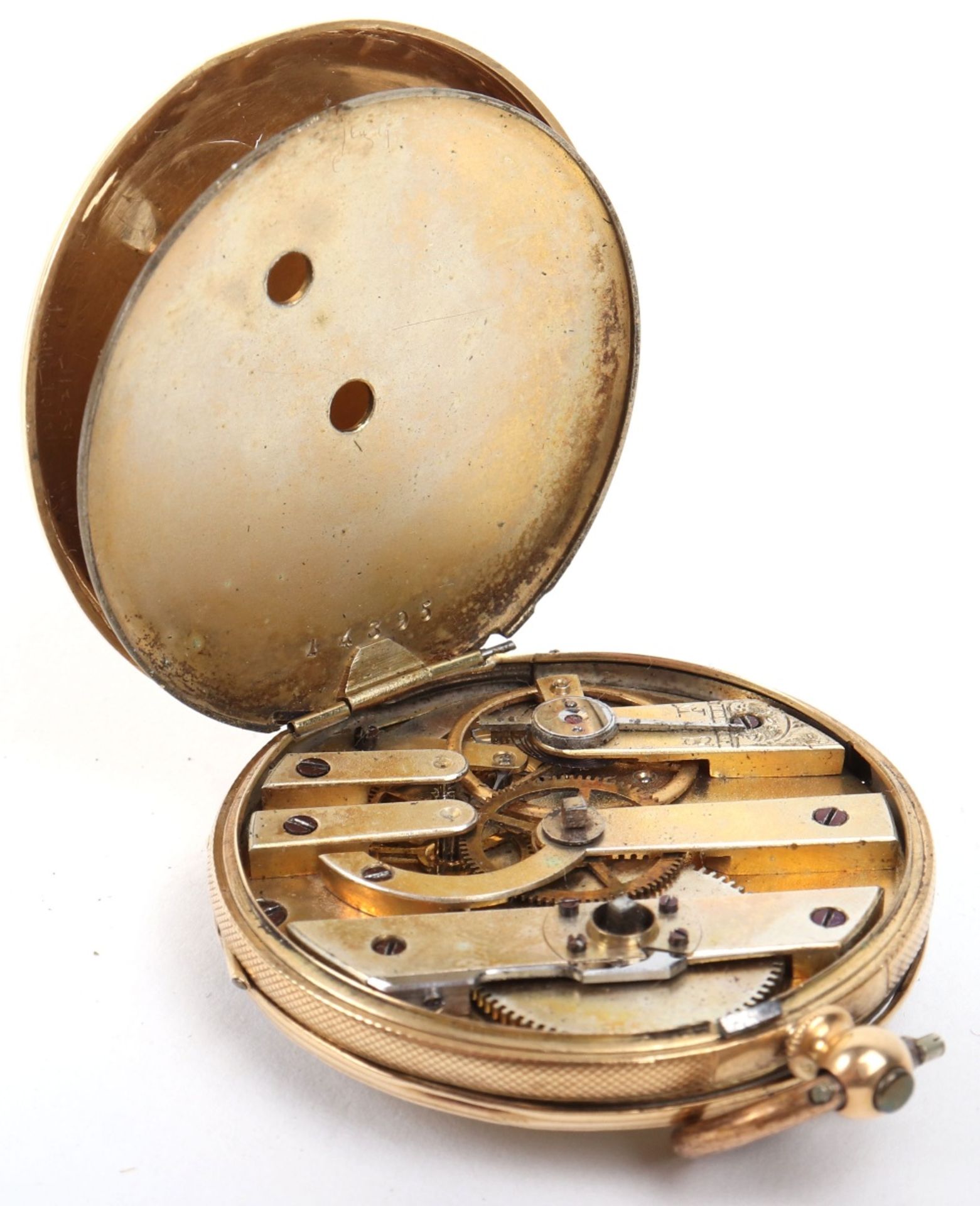 A ladies 18ct gold pocket watch, 34.18g, with a ladies 9ct gold pocket watch, 43.15g, with two 9ct g - Bild 14 aus 21