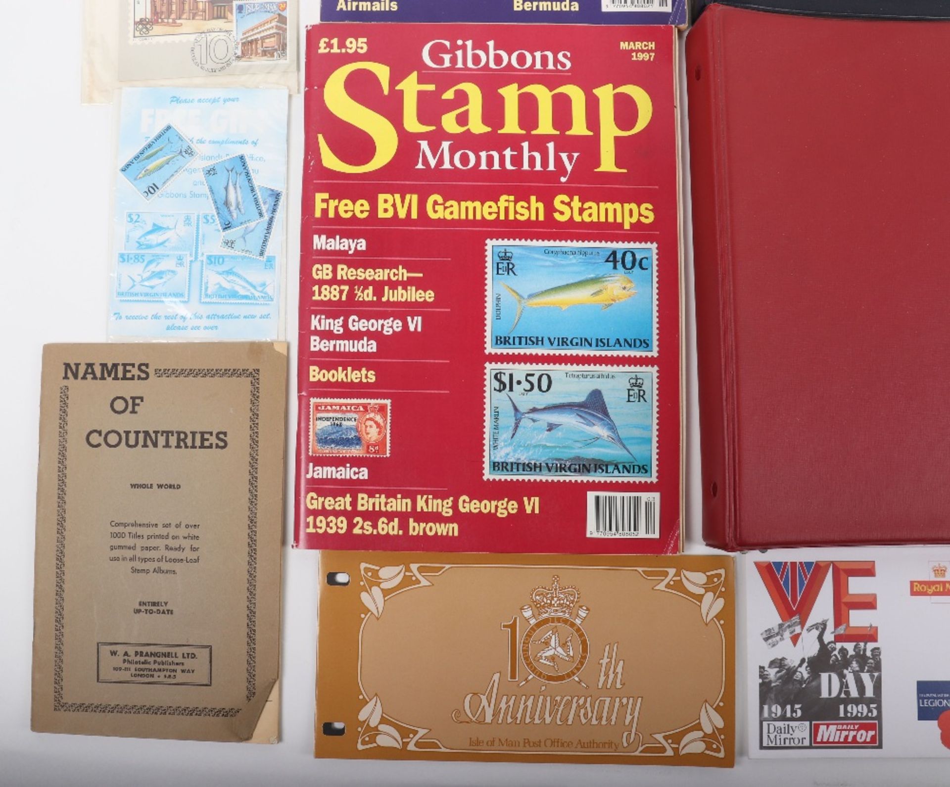 A selection of GB, Commonwealth and world stamps in albums and a box - Bild 3 aus 11