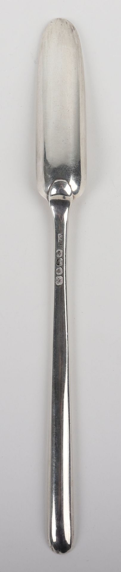 A William IV silver marrow/stilton scoop, London 1834 - Image 2 of 5