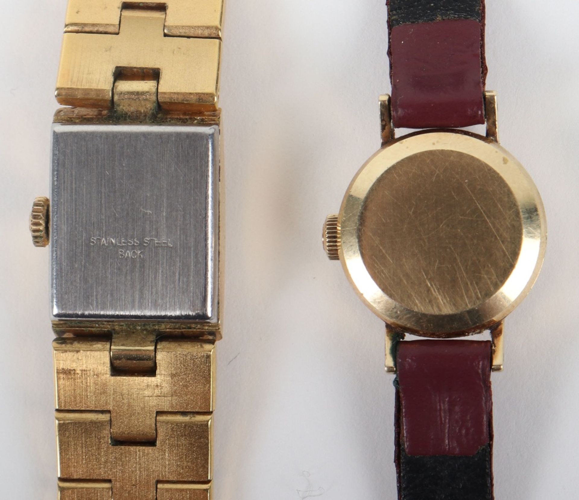 An Omega Ladymatic wristwatch and an Enicar ladies wristwatch - Bild 4 aus 4