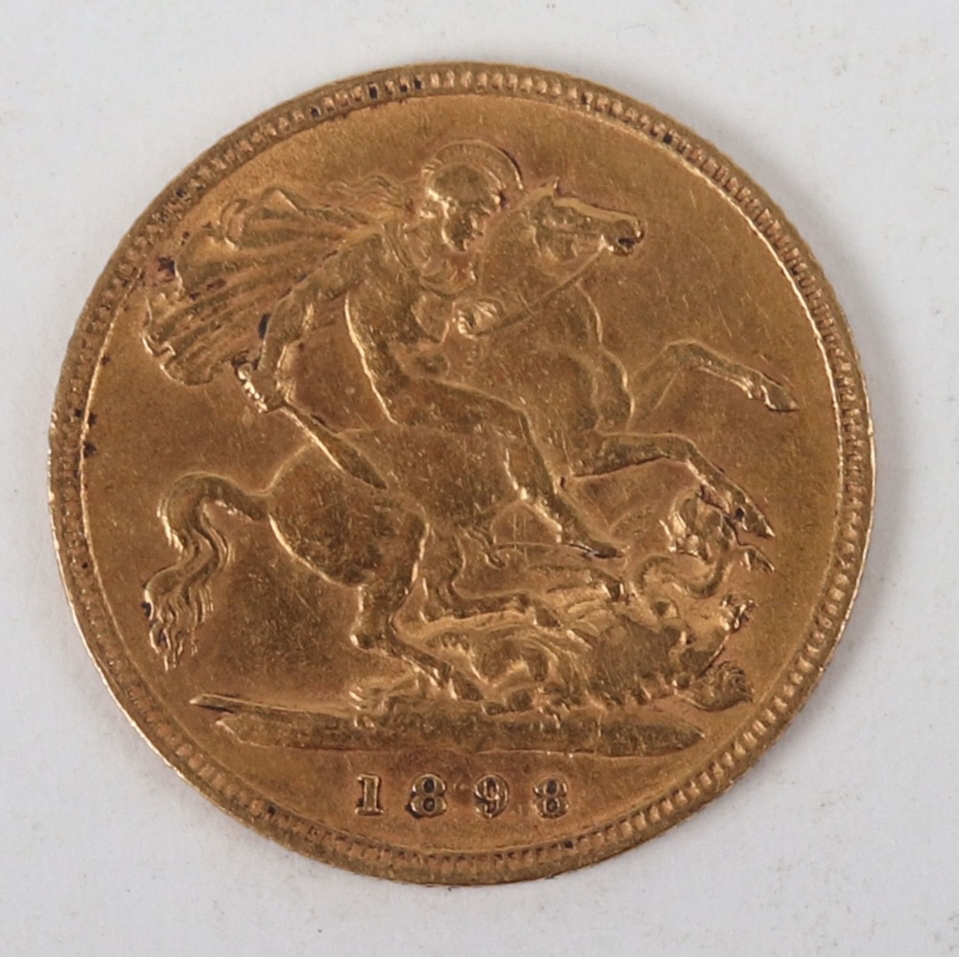 Victoria, 1898 Half Sovereign - Image 2 of 2