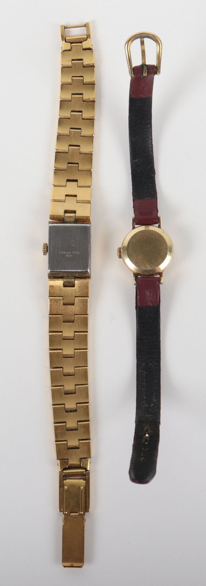 An Omega Ladymatic wristwatch and an Enicar ladies wristwatch - Bild 3 aus 4