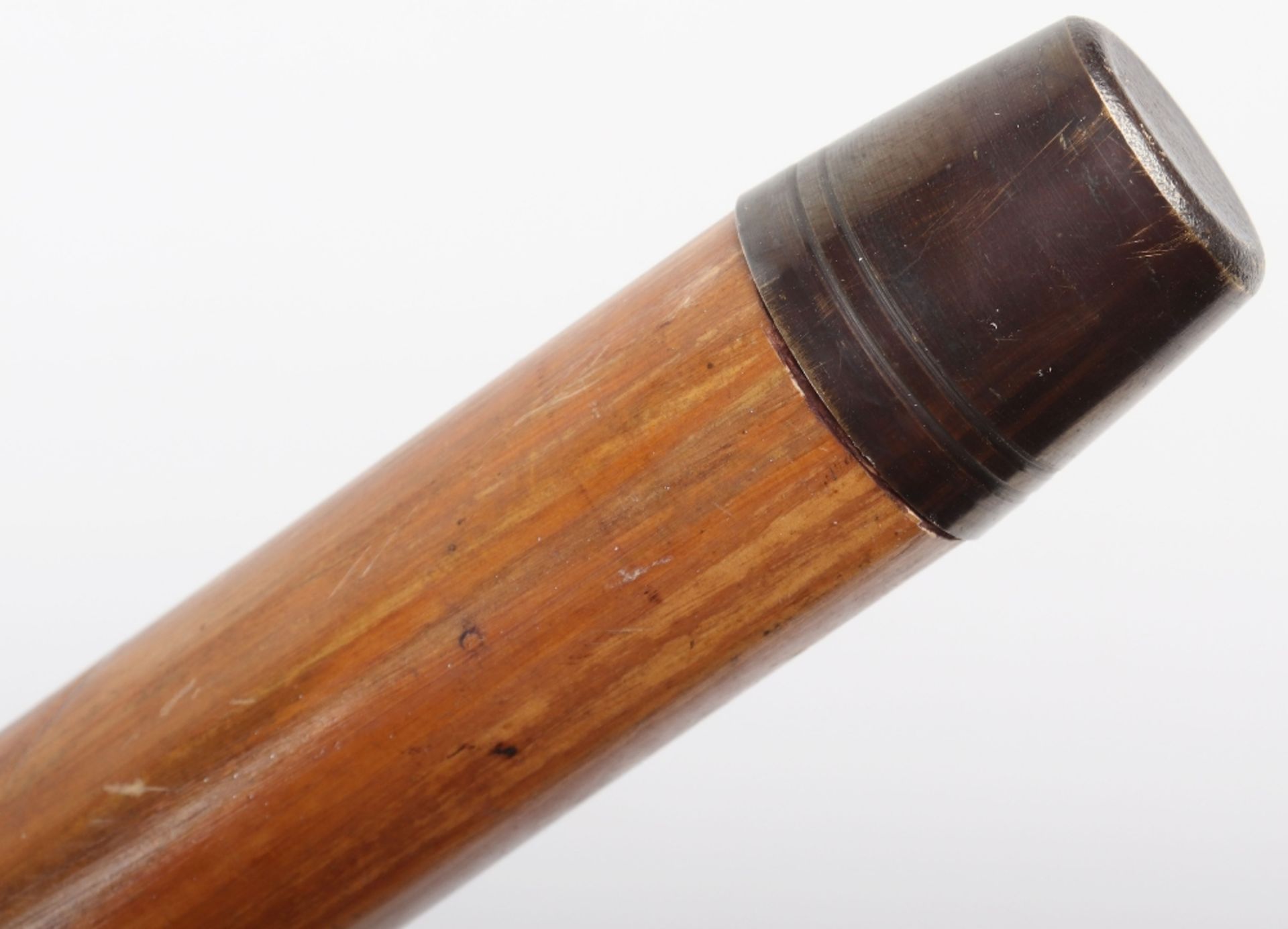 An Edwardian walking stick with spirit level and scaled ruler - Bild 3 aus 17