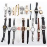 A selection of twenty wristwatches