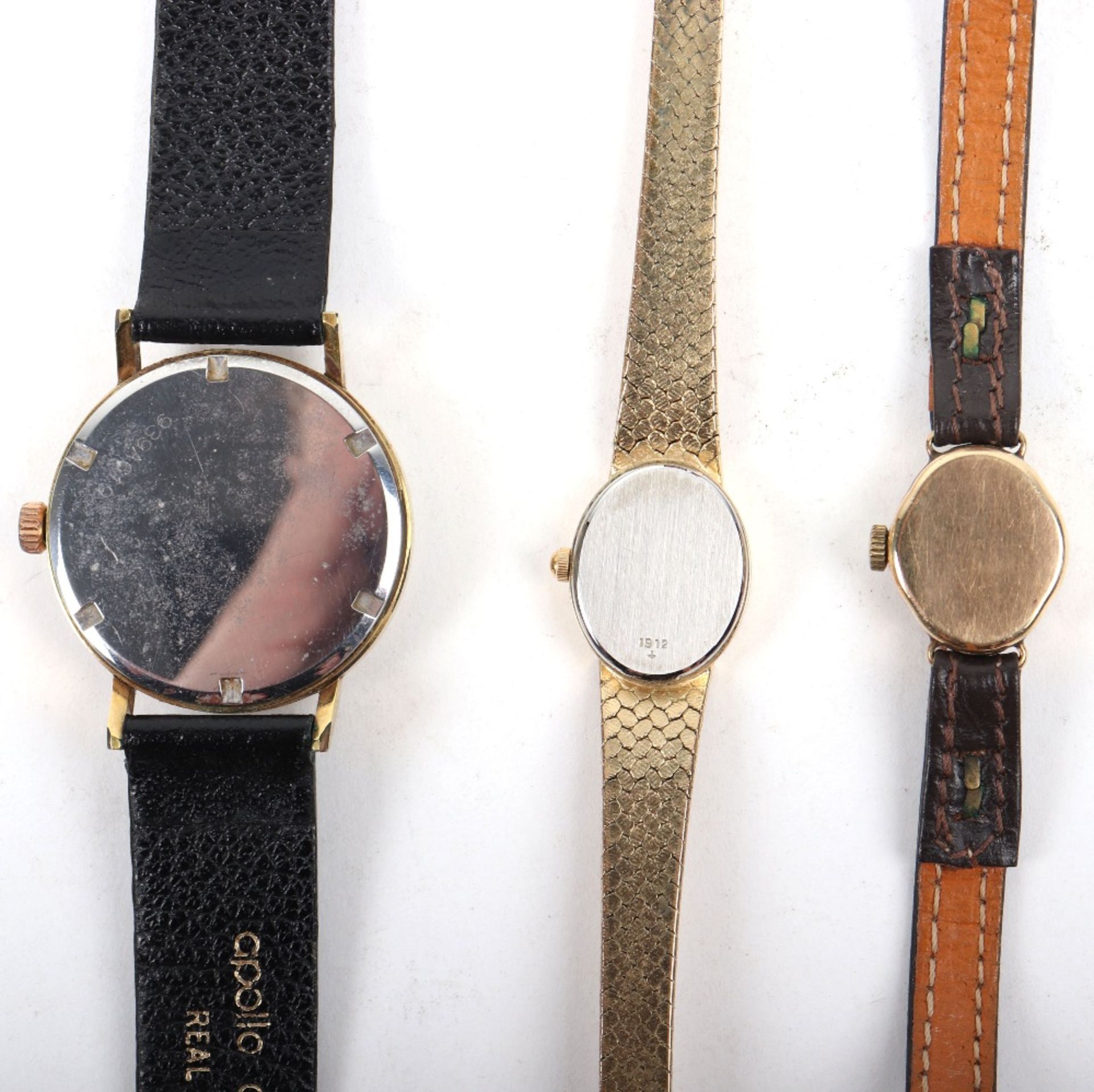 A 9ct gold ladies Atlantic wristwatch, 8.2g - Bild 5 aus 10