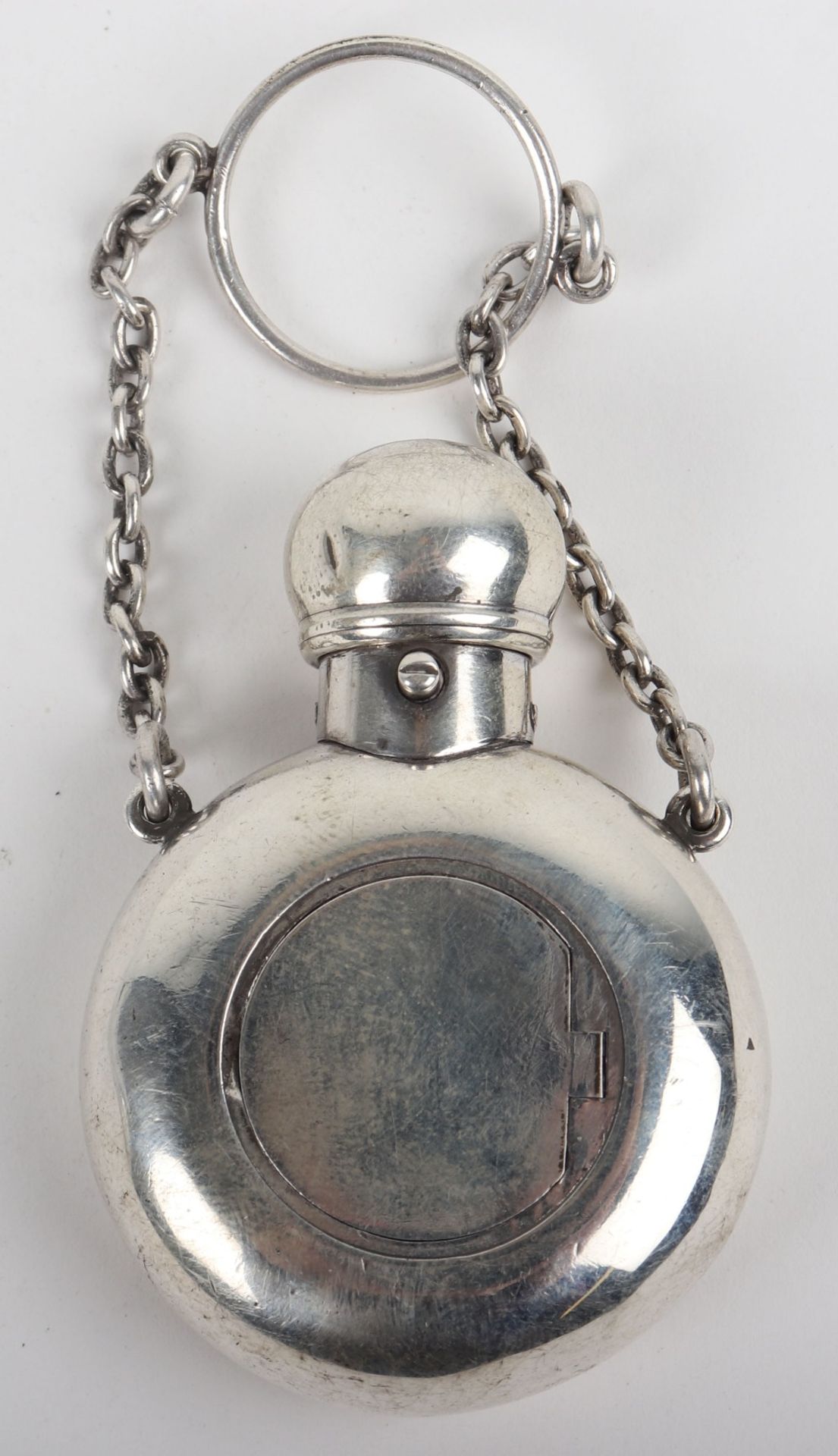 A rare silver scent bottle/vinaigrette/pill box, Sampson & Mordan, London 1875 - Image 2 of 8