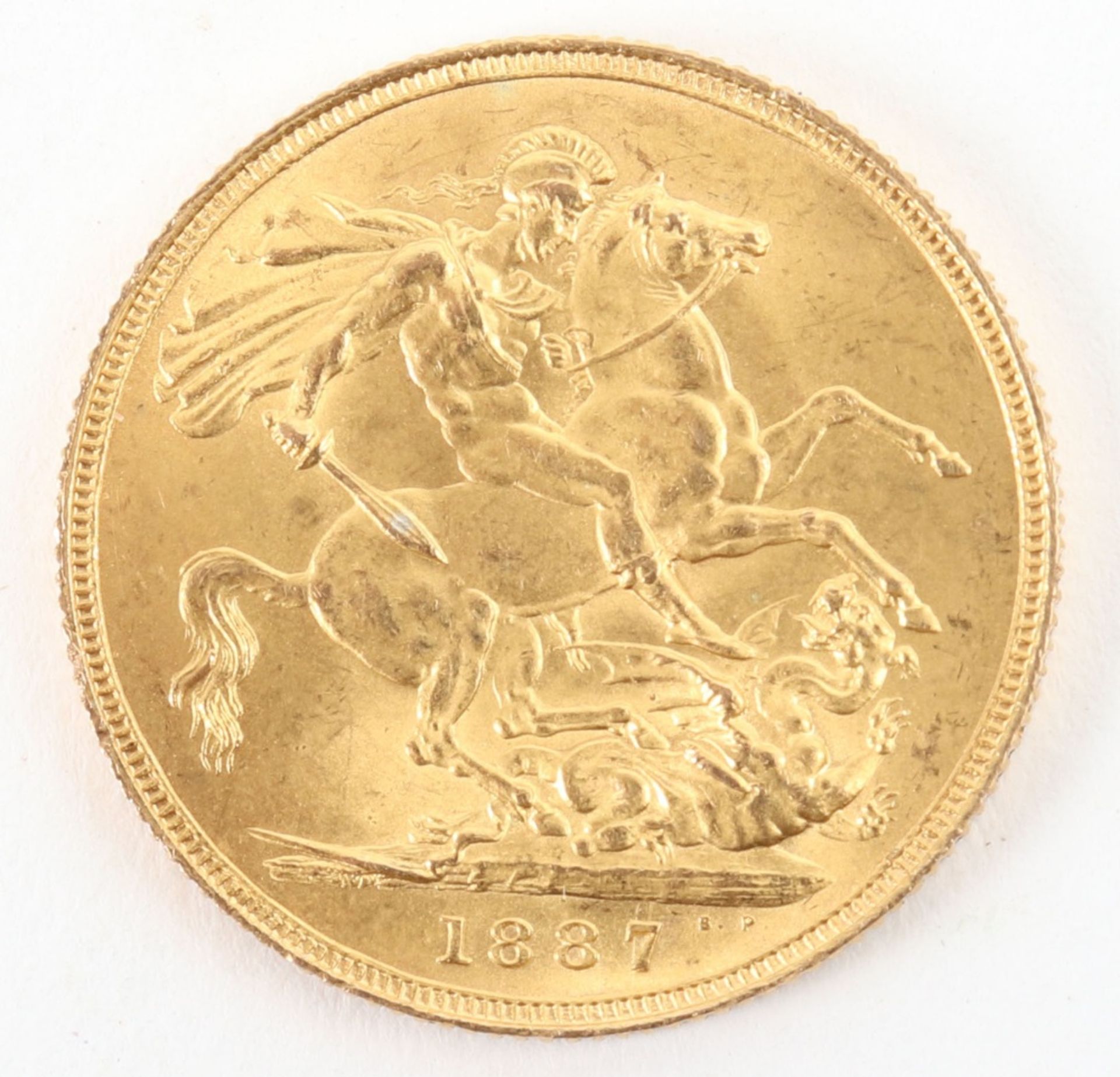 Victoria, 1887 Sovereign - Bild 2 aus 2