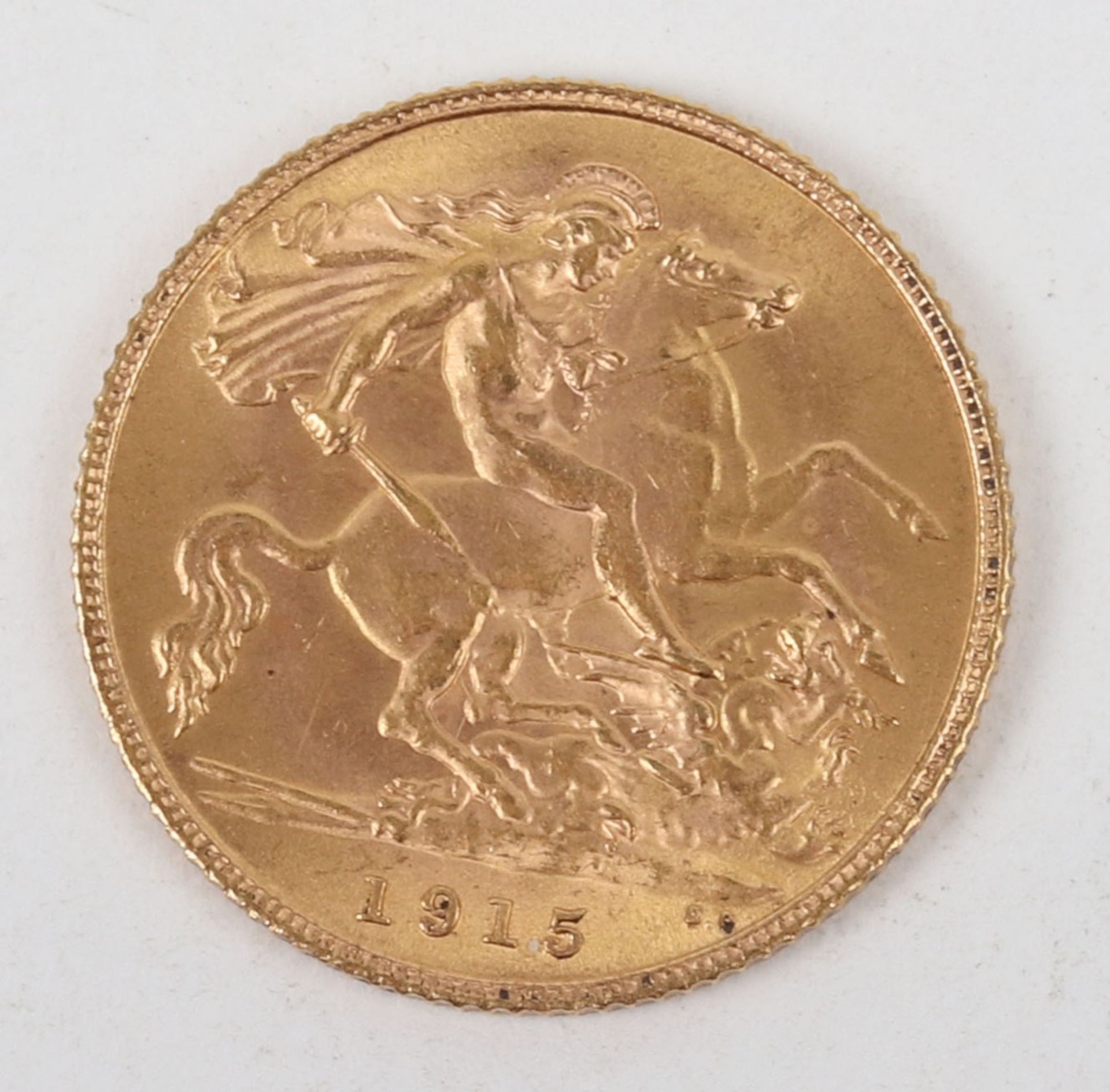 George V, 1915 Half Sovereign - Bild 2 aus 2