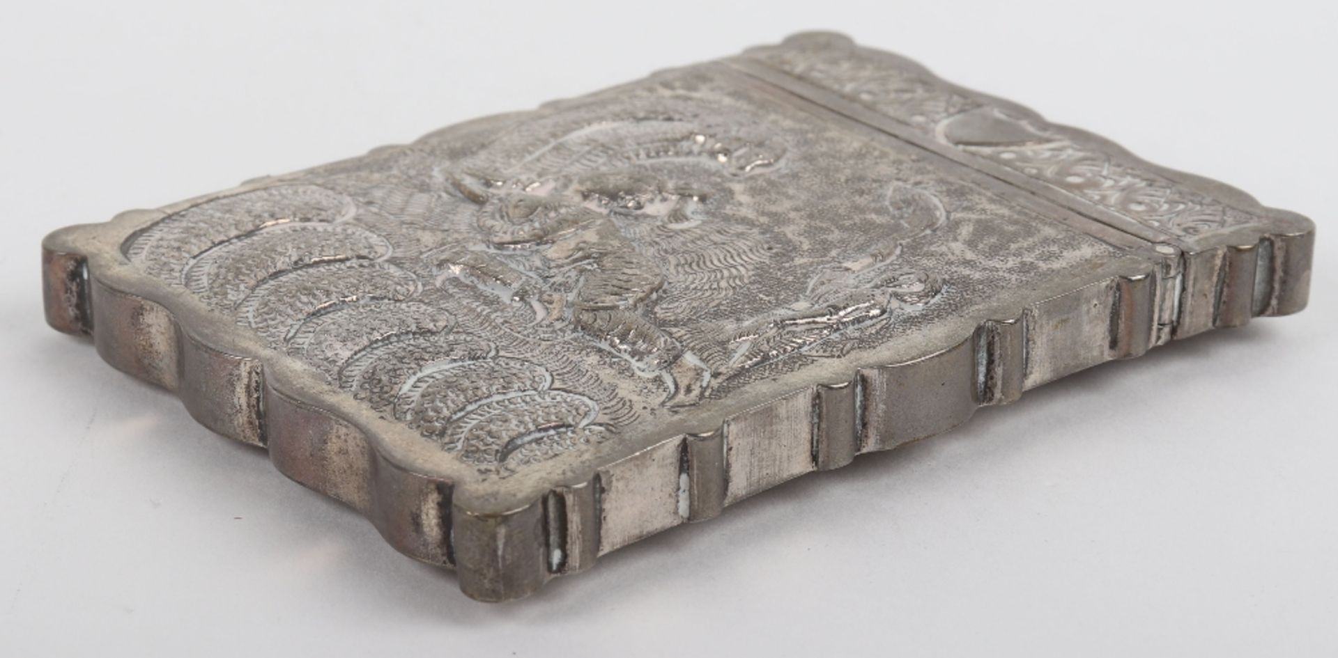 An Indian silver card case - Bild 3 aus 5