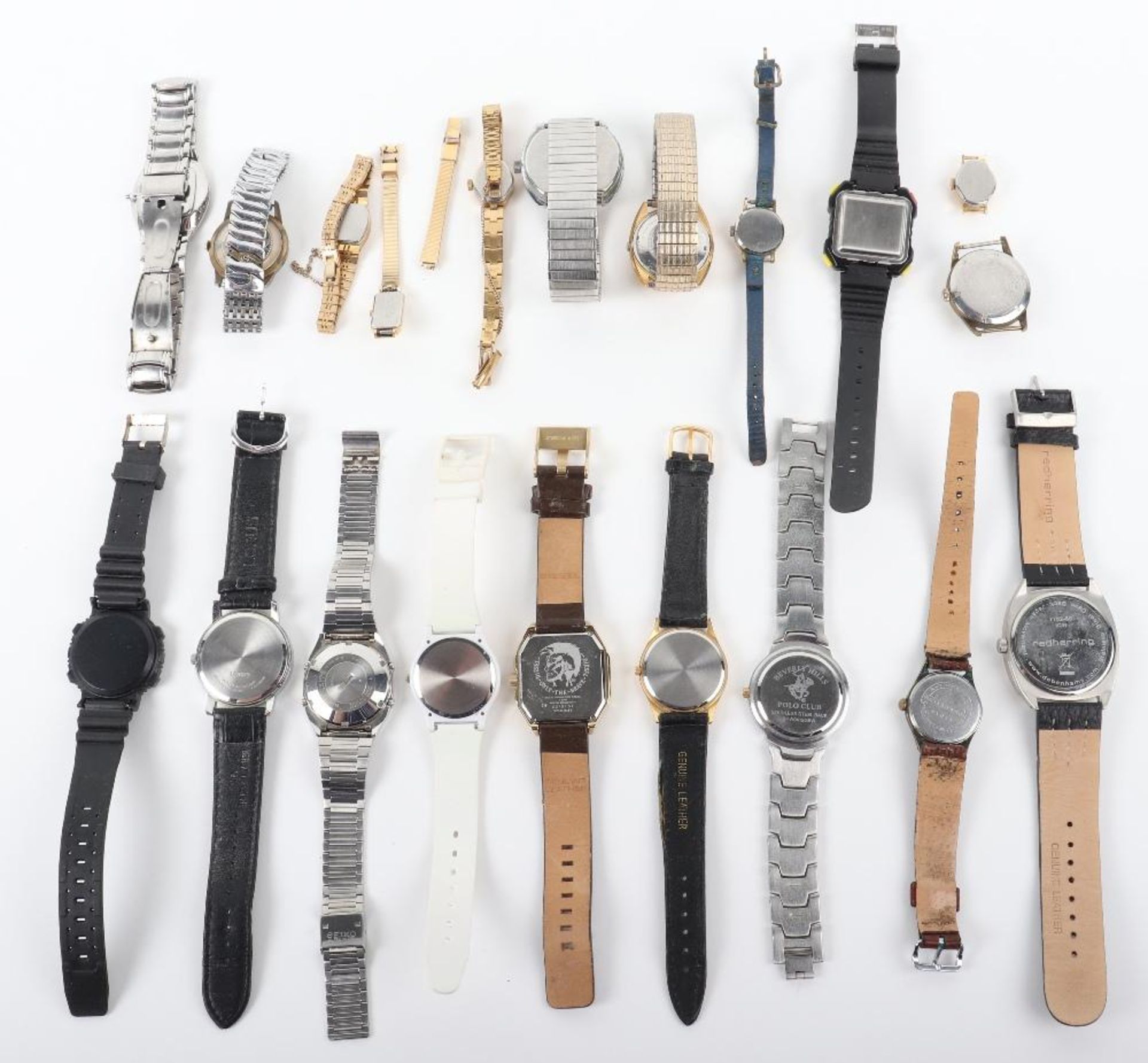 A selection of twenty wristwatches - Bild 2 aus 2