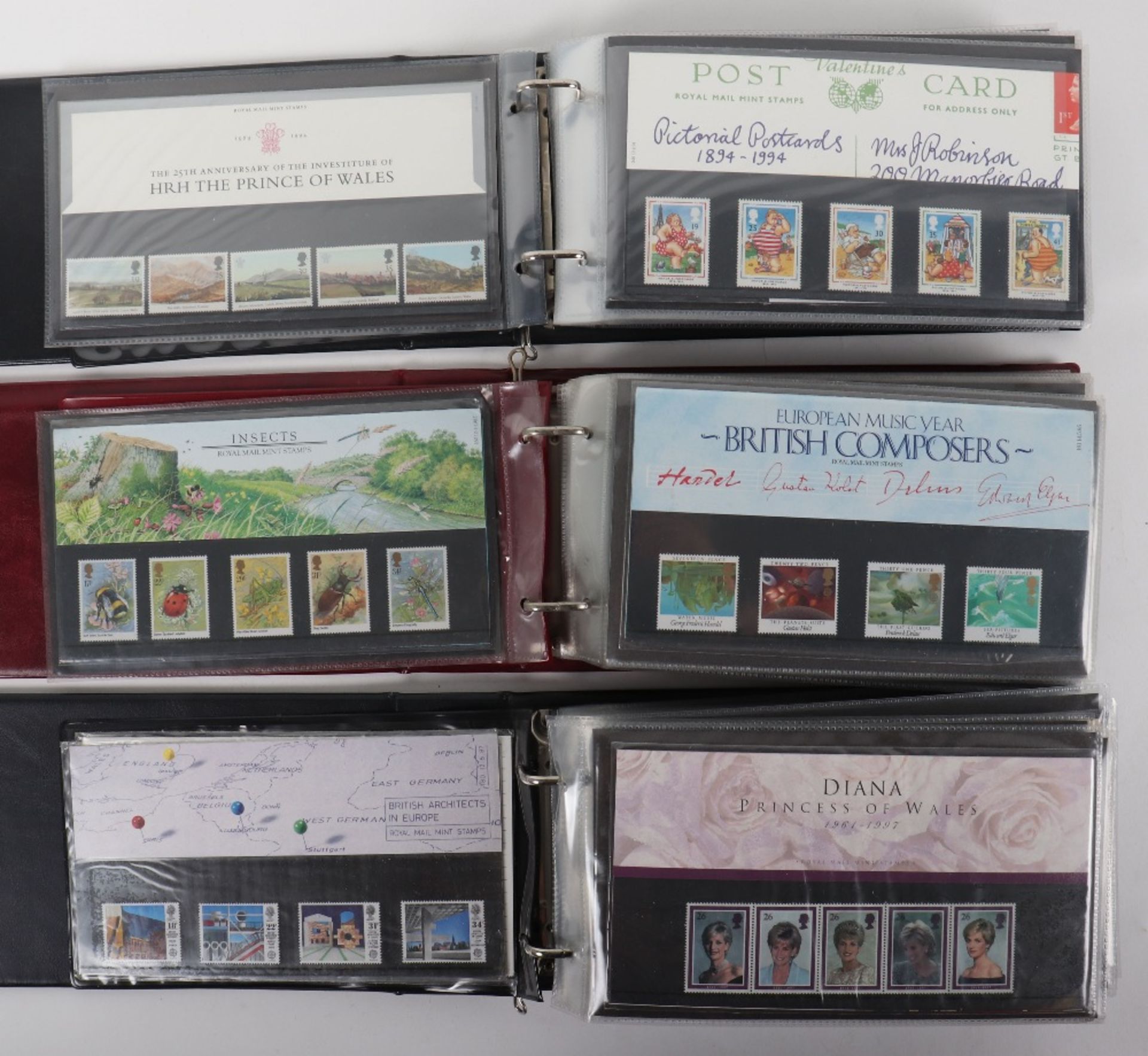 A selection of GB and world stamps, including Penny Reds, good QEII sets in two Stanley Gibbons albu - Bild 7 aus 12